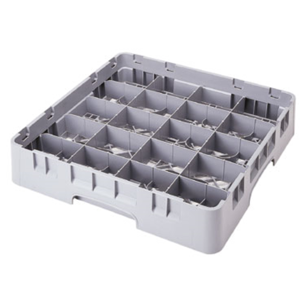 Cambro Cambro 20C258151 Dishwasher Rack, Full Size, 20 Compartment, Gray