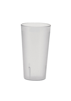 Winco - PTP-12R - 12 oz Red Pebbled Tumbler