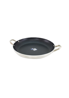 Thunder Group SLSBP015, 15 Quart Stainless Steel Brazier with Cover,  Commercial Braising Pan with Lid, Professional Braiser