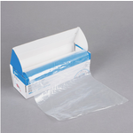 Ateco 4721 21" High-Grip Clear Disposable Pastry Bags - 100/Roll