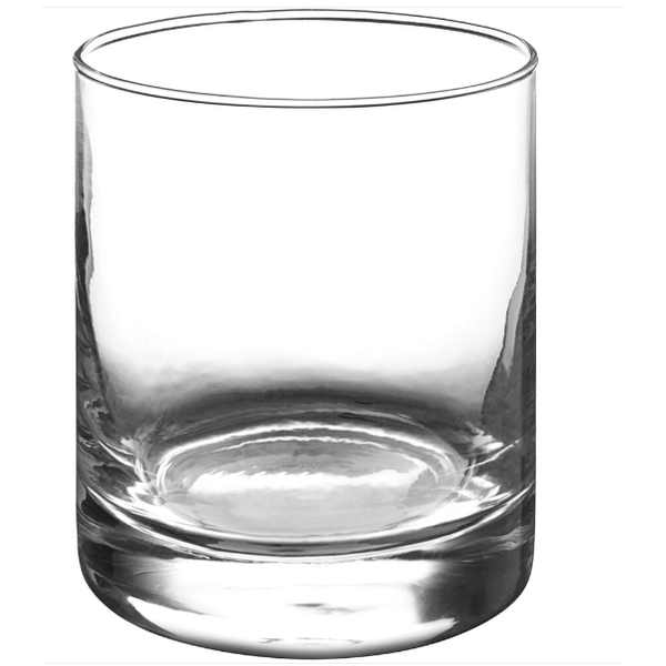 Acopa 5535611R Straight Up 12 oz. Rocks / Double Old Fashioned Glass - 12/Case