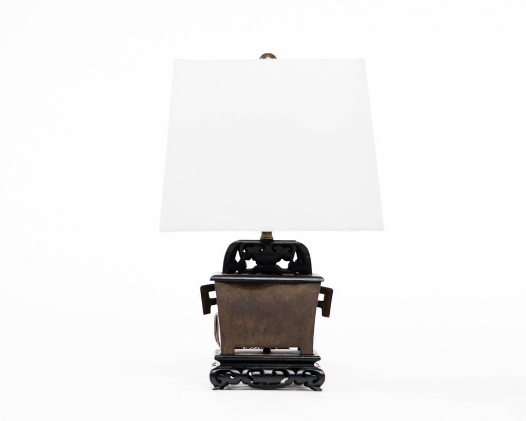 Yoru Brass Incense Burner Table Lamp Lawrence & Scott Lawrence & Scott