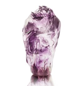 LIULI Crystal Art Crystal "An Unsolicited Wind" Buddha Figurine
