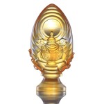 LIULI Crystal Art Crystal Feng Shui Vase of Treasures-Auspicious Wishes (Limited Edition)