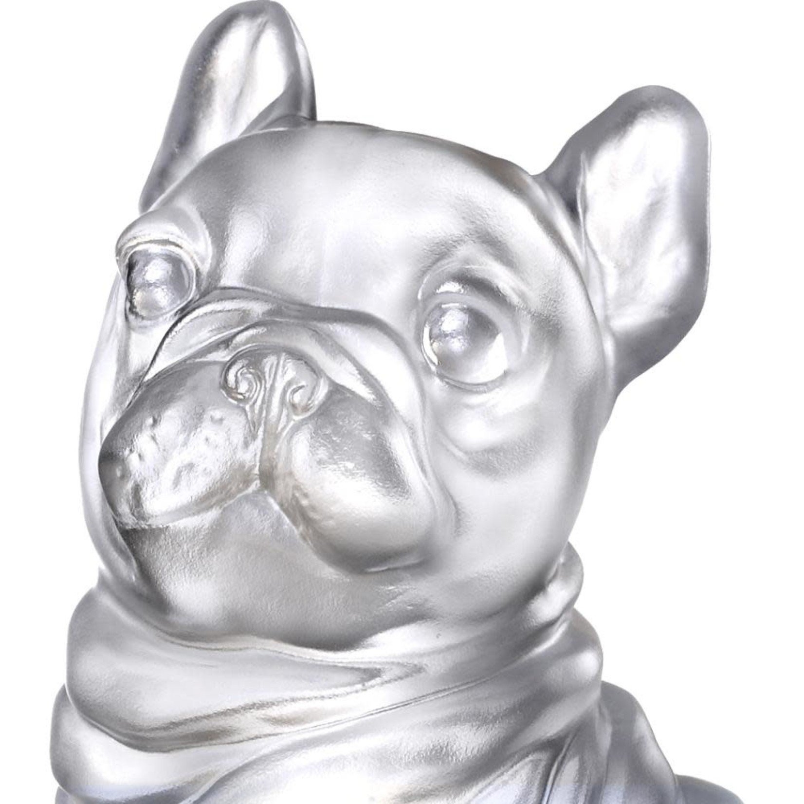 Digital illustration of a Louis Vuitton French Bulldog. Technique