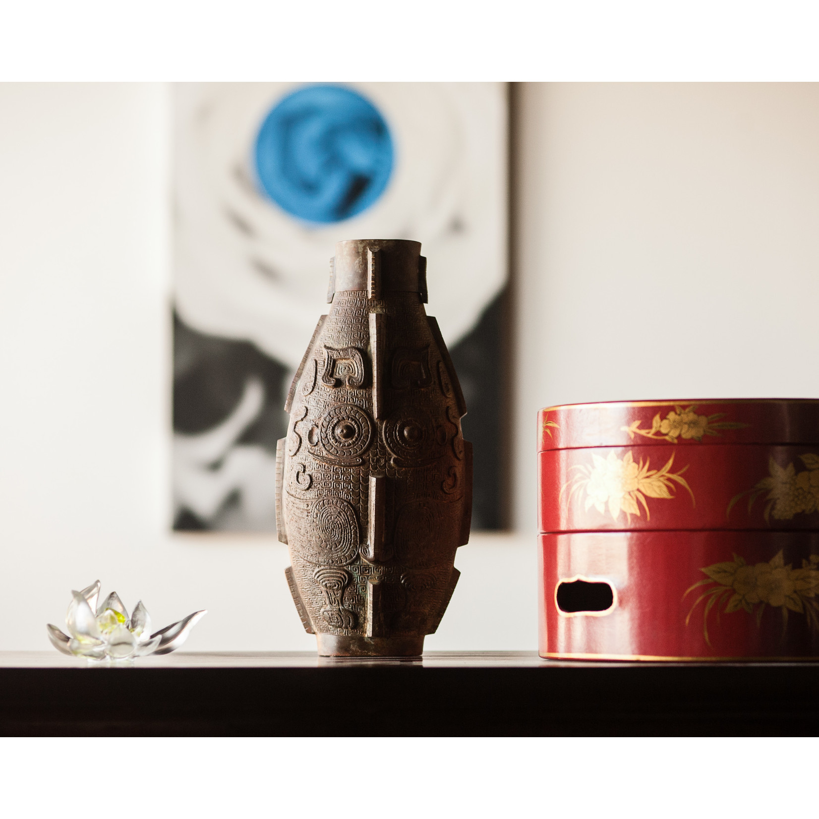 Lawrence & Scott Owl vase