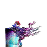 LIULI Crystal Art Crystal Dragon "Celestial Dragon (Encouragement) - Dragon of Evolution"
