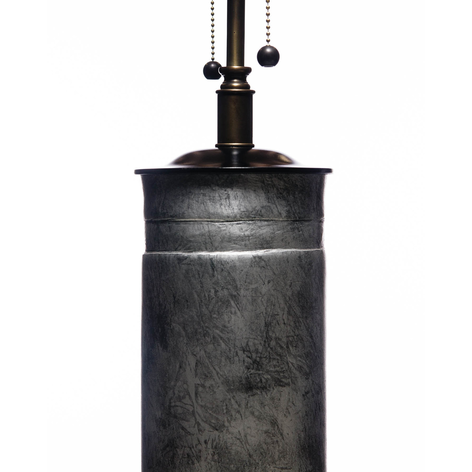 Lawrence & Scott Legacy Audra Verdigris Bronze Table Lamp in Weathered Patina
