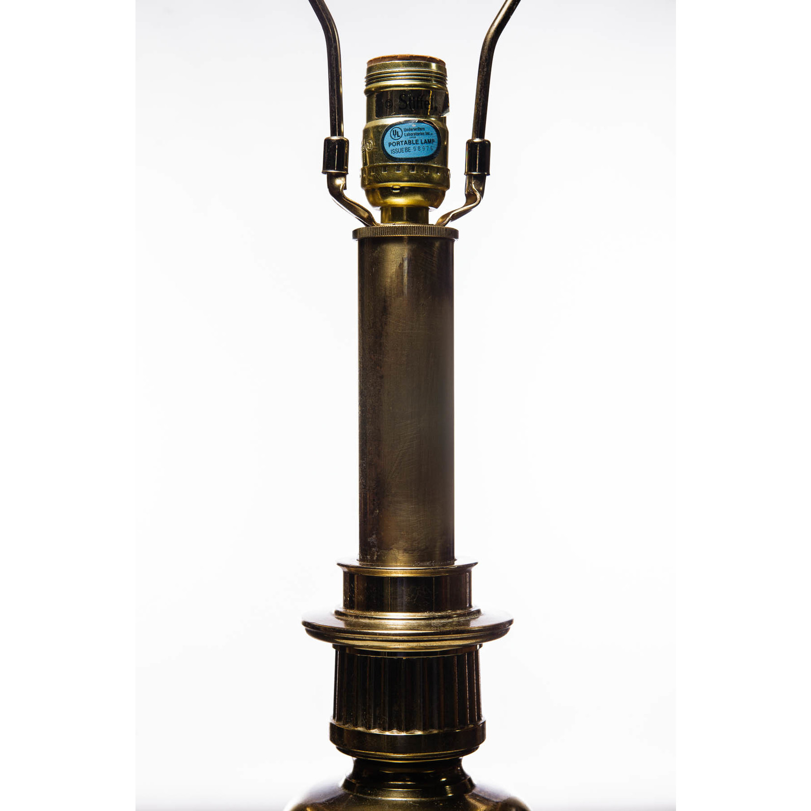 Lawrence Collection Stiffel Vintage Brass Table Lamp (1950s)