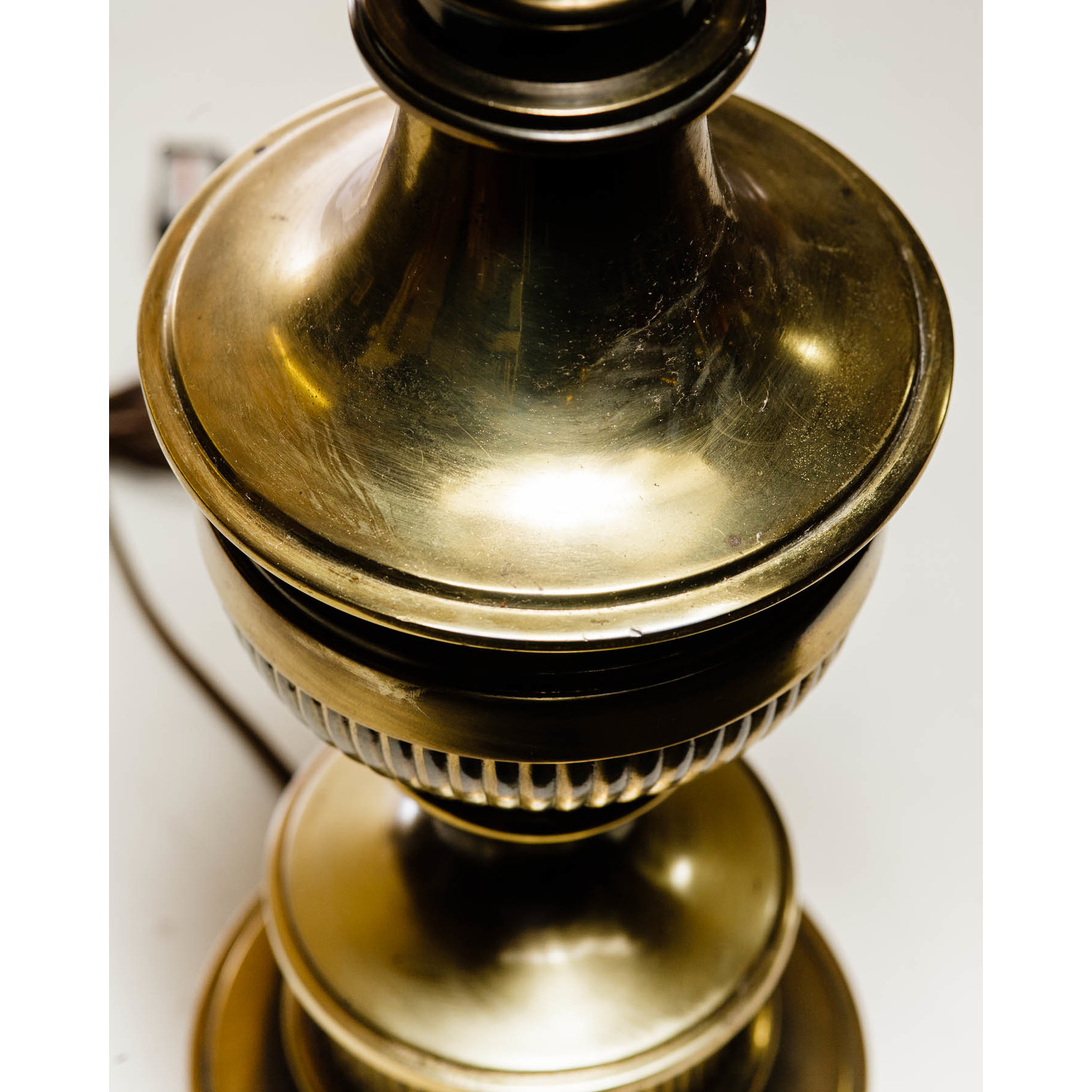 stiffel brass table lamp