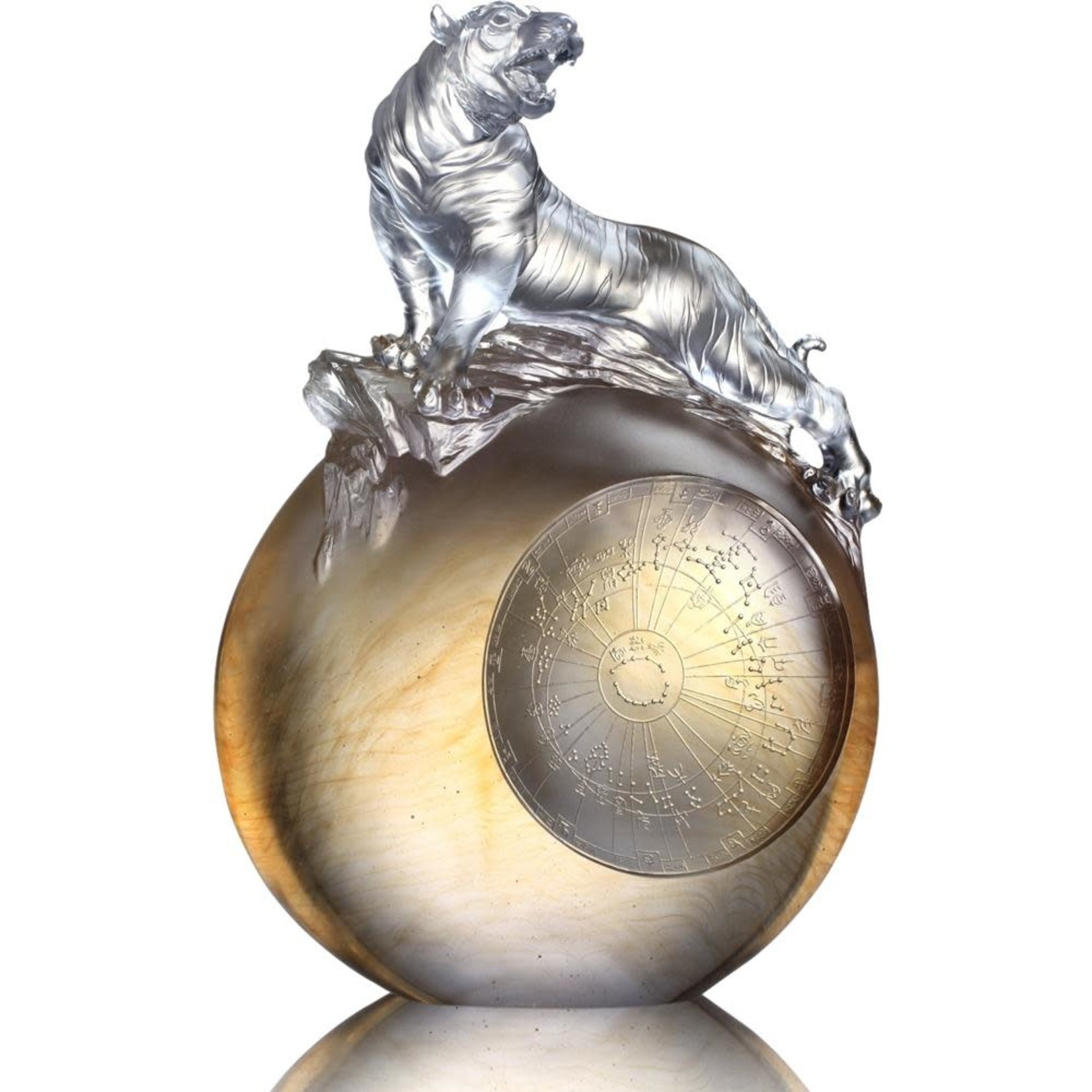 LIULI Crystal Art Crystal Tiger LIULI Crystal Art Crystal Tiger