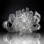 LIULI Crystal Art Artist Edition - The Proof of Awareness-Chrysanthemum Dance