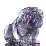 LIULI Crystal Art The Pug - "Playful Pug"