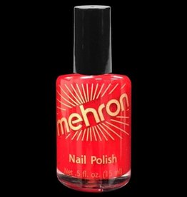 Mehron pro Red Nail Polish