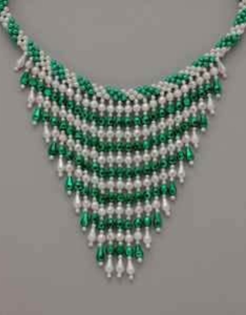 St. Patrick's Day Bead Necklace