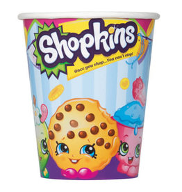 SHOPKINS 9 OZ CUPS (8PKG)