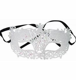 Glitter Mask - Assorted Colours black/gold/silver/opal