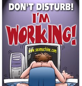 Don't Disturb! I'm Working! - Door Hanger