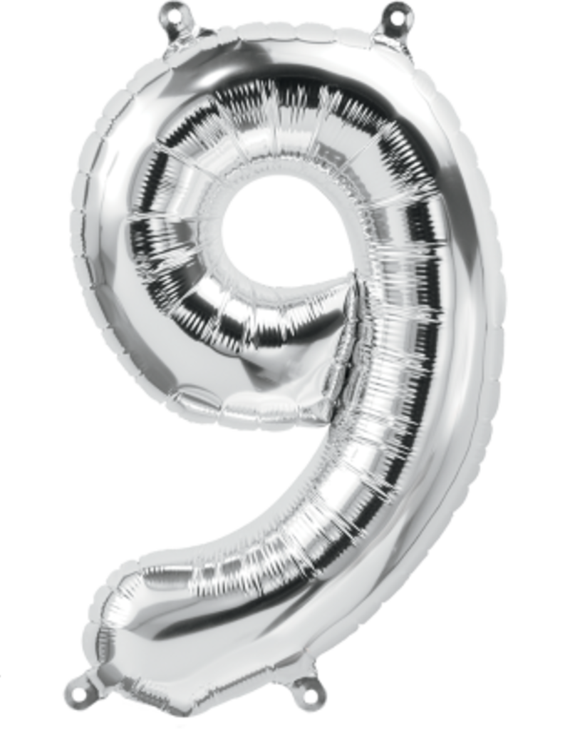 16" Air-Fill Number Nine - Silver