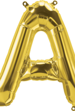 16" Air-Fill Letter A - Gold