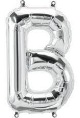 16" Air-Fill Letter B - Silver