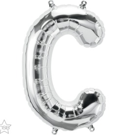 16" Air-Fill Letter C - Silver