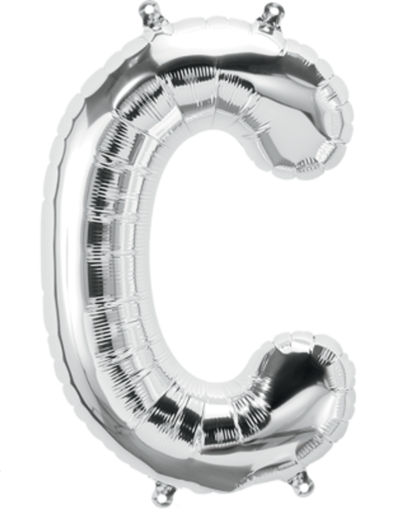 16" Air-Fill Letter C - Silver