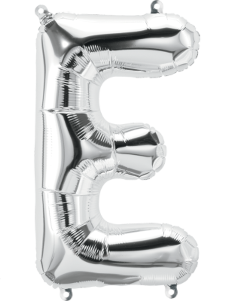 16" Air-Fill Letter E - Silver