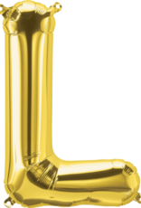 16" Air-Fill Letter L - Gold