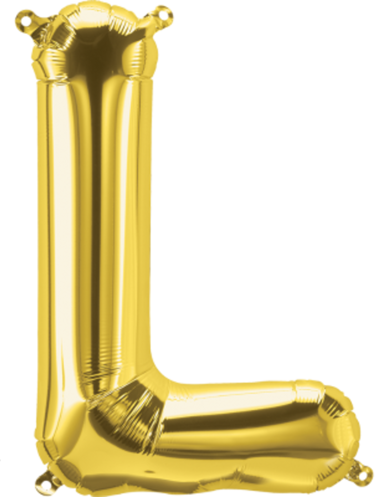 16" Air-Fill Letter L - Gold