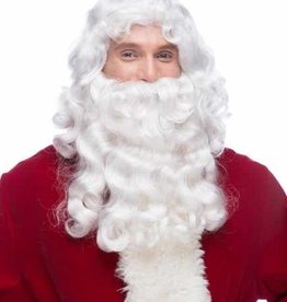 Sepia Santa Wig and Beard Set - Deluxe