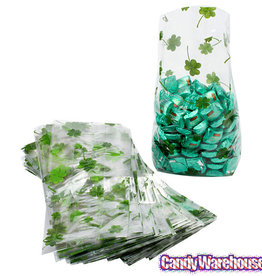 St. Patrick's Day Gift Bag Clear 25pc