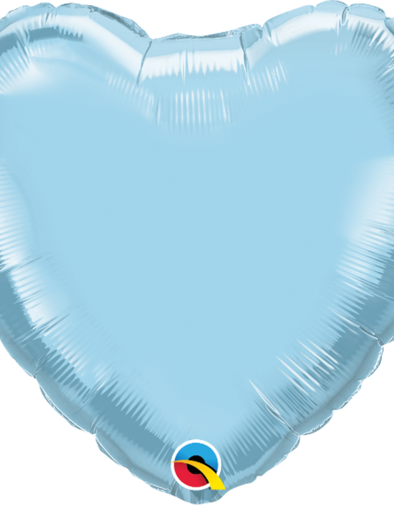 Qualatex 18" Light Blue Heart