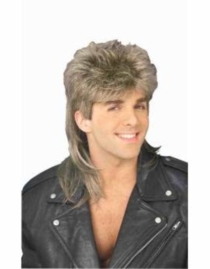 blonde mullet wig