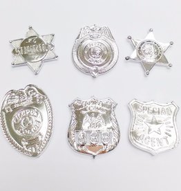 Mini Metal Police Badge