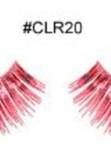 Metallic Red Lashes clr20