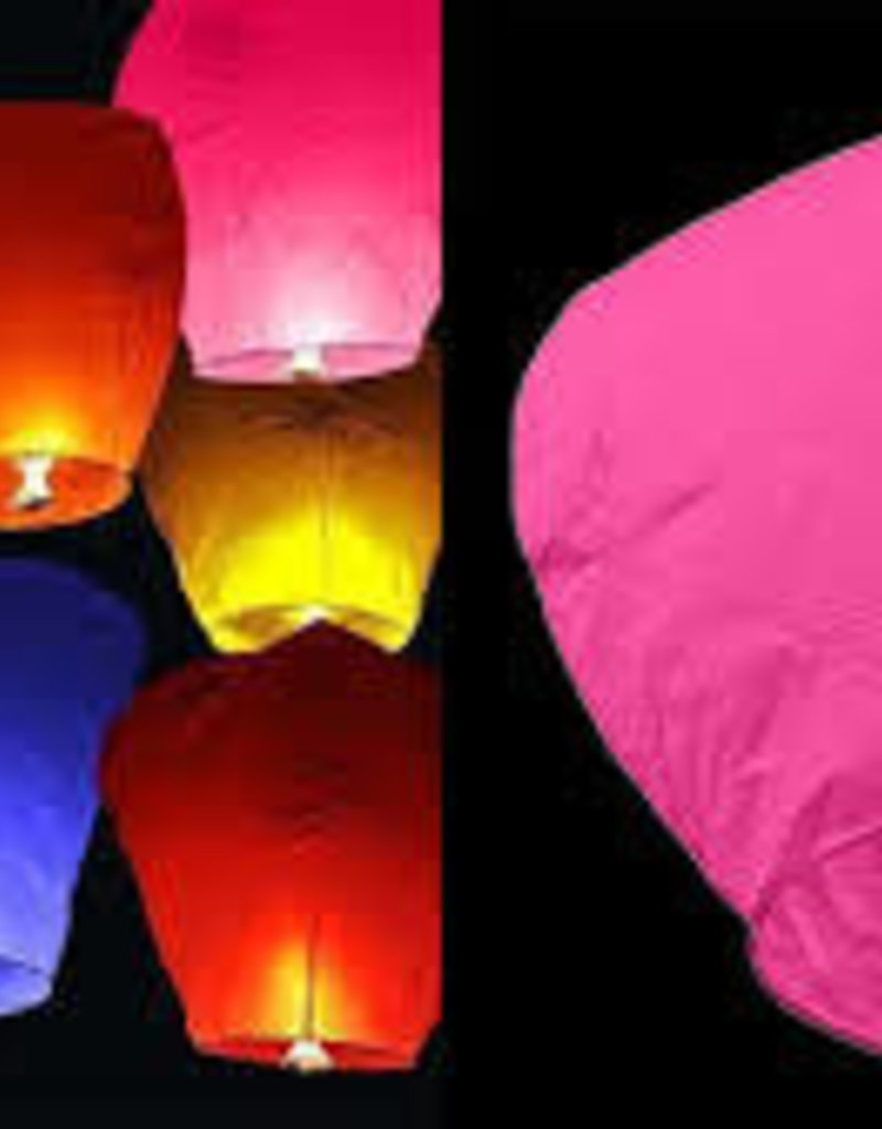 FLYING LANTERN ASSORTED COLOUR