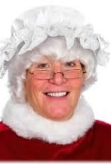 Mrs. Claus Cotton/Lace Charmer Hat