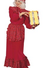 Ruffled Mrs. Claus Dress - Standard