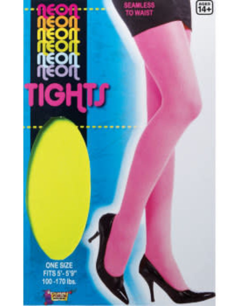 Neon Green Tights - O/S