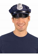 Police Hat - Navy Blue - Gags Unlimited 