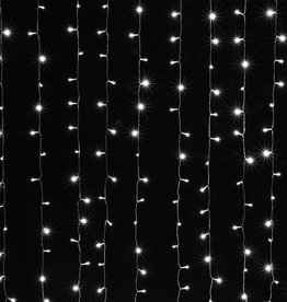 9.8'x6.6' Standard White String Light Curtain Backdrop