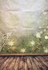 7'x5' Christmas Stars Backdrop