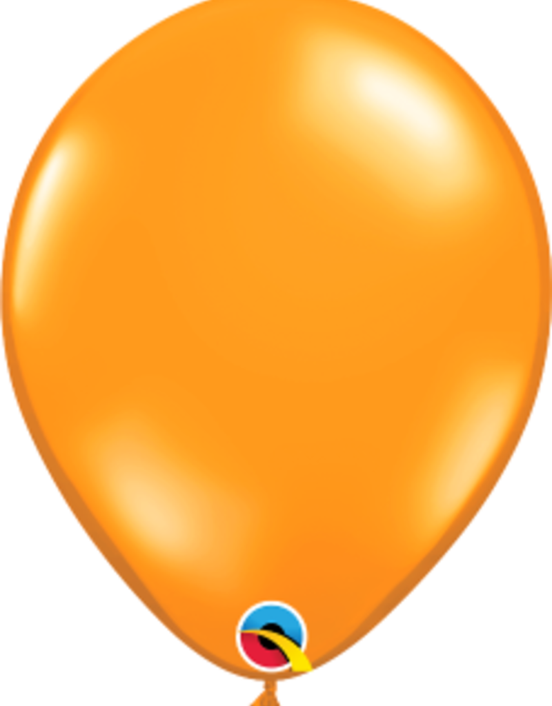 Orange Helium Balloons