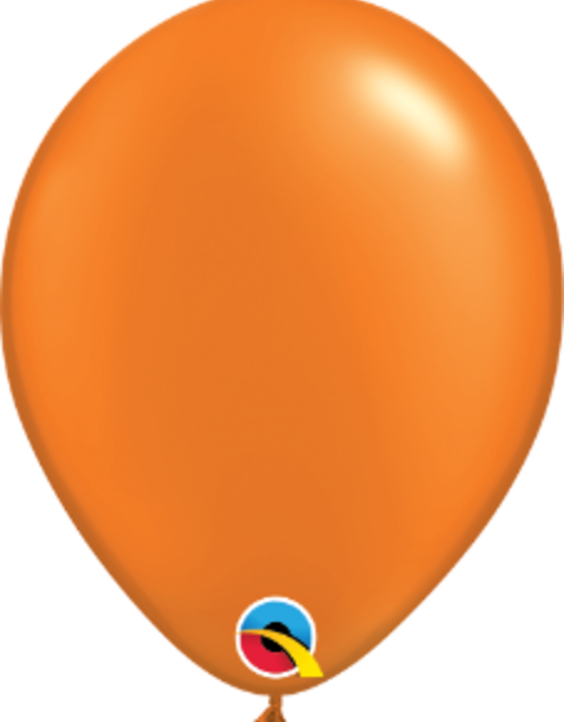 Orange Helium Balloons