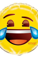 18" Emoji Cry Laughing Foil Balloon