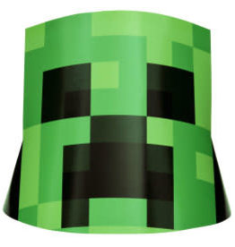 Minecraft Party Hats - 8ct