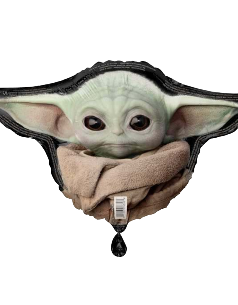 27" Baby Yoda Foil Balloon