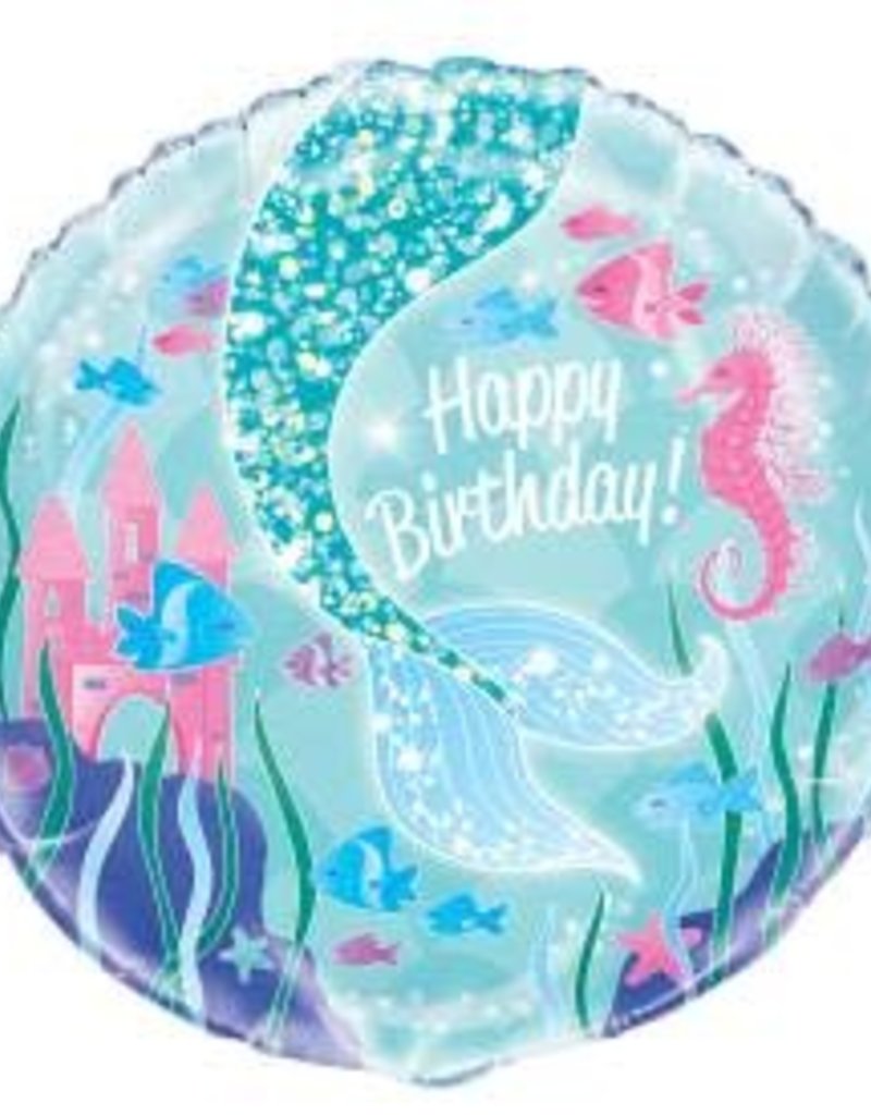 Mermaid Foil Balloon 18"