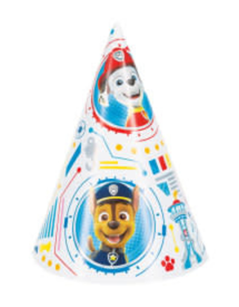 Paw Patrol Party Hats - 8ct